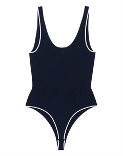 Боди трикотажное, синий Sandro