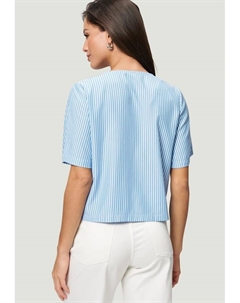 Рубашка блузка шнуровка, белый Zero