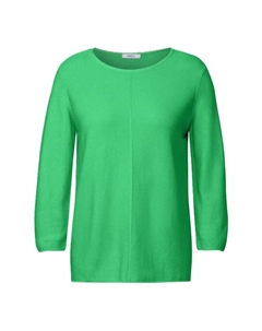 Тонкий вязаный свитер с рукавами 3/4, цвет 16628 iced neon g Cecil