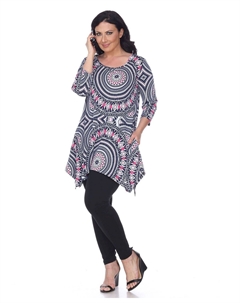 Туника maji больших размеров, мульти White mark