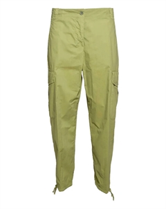 Хлопковые брюки-карго, зеленый Aspesi