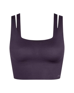 Топ-Бюстье flo с нулевым ощущением и двойными бретелями, черный Sloggi