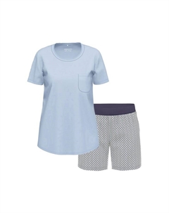 Пижама из органического хлопка, голубой Ammann