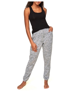 Женский комплект домашней одежды Lula из майки и спортивных штанов, черный Adore me