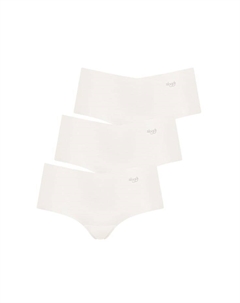 Короткие трусы 3 шт. в упаковке без модала, белый Sloggi