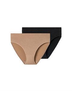 Трусы Rio повседневные бесшовные, черный Schiesser