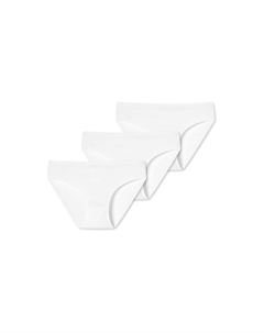 Невидимые мягкие трусики, белый Schiesser