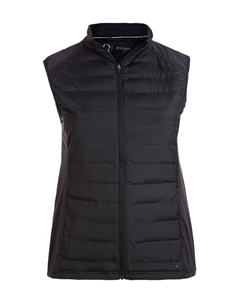 Жилет спринна со светоотражающими элементами, черный Q by endurance