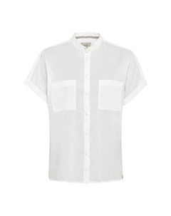 Блузка с короткими рукавами, белый Camel active