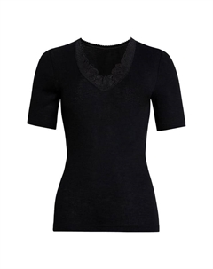 Кружево для рубашки, черный Con-ta