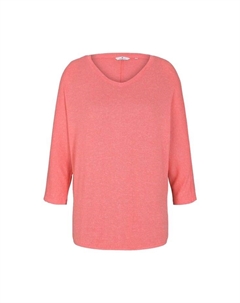 Рубашка с длинными рукавами, красный Tom tailor