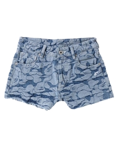 Джинсовые шорты женские синие A bathing ape®