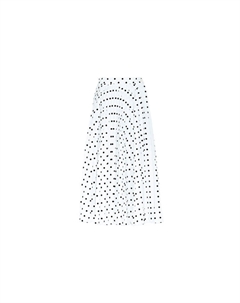 Повседневная длинная юбка женская белая Miu miu