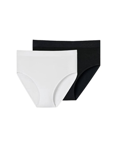 Трусы ретро классика бесшовные, черный Schiesser