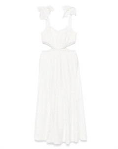 Платье миди Solena, белый Sandro