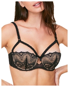 Женский бюстгальтер-балконет с эффектом пуш-ап Kimmy, черный Adore me