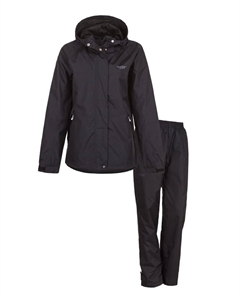 Дождевик Carlene с экологически чистым покрытием (без PFC), черный Weather report