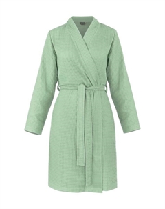 Халат пике из вафельной ткани «Manisa», зеленый Normani