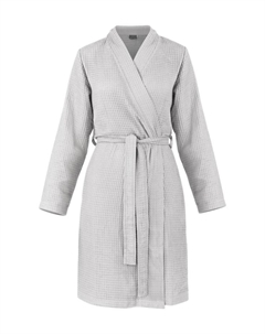 Халат пике из вафельной ткани «Manisa», белый Normani