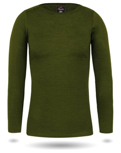 Рубашка из мериносовой шерсти с длинными рукавами Mandurah, зеленый Normani