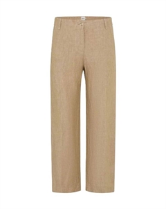 Льняные брюки из штата Мэн со стрелками, цвет 54 almond Brax