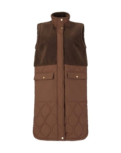 Жилет Hollie с практичной защитой подбородка, цвет 5181 pinecone Weather report