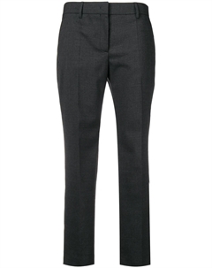 Укороченные брюки, серый Prada