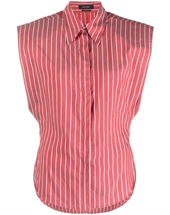 Полосатая рубашка без рукавов, красный Isabel marant