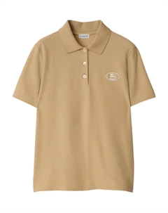 Рубашка поло из хлопка, нейтральный Burberry