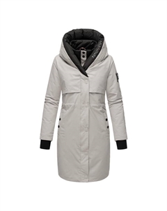 Короткое пальто снежный эльф, серый Navahoo