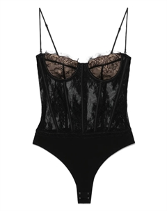 Retrofete боди Gisela, черный