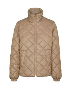 Стеганая куртка "скайлар" воротник-стойка, серебряный Vero moda