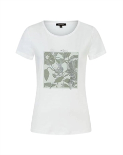 Футболка с круглым вырезом, белый More&more