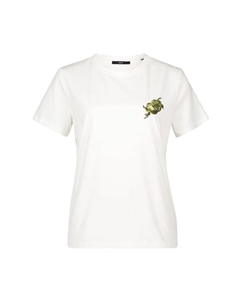 Футболка с круглым вырезом, бежевый Zero