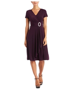 Платье r&m richards с короткими рукавами и искусственным запахом R&m richards