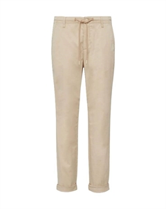 Брюки чинос с завязками, коричневый Comma casual identity