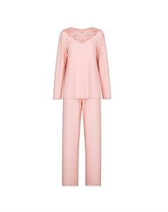 Длинная пижама от колыбели до колыбели сертифицирована на 100% на природе романтика, оранжевый Calida