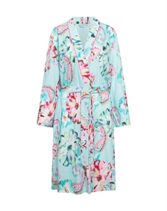 Халат с узором пейсли и поясом-завязкой Louis Féraud, цвет 16710 big paisley Louis feraud