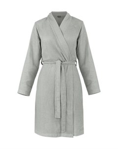 Халат пике из вафельной ткани «Manisa», серый Normani