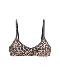 Leody бюстье бикини-топ с мягкими чашечками, цвет leo print Copenhagen studios
