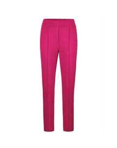 Короткий размер: очень удобные трикотажные брюки Sara с идеальной посадкой, розовый Goldner