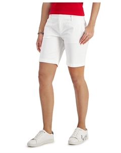 Женские шорты-бермуды Hollywood TH Flex 9 дюймов, белый Tommy hilfiger