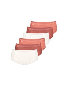 Трусы миди 6 шт. в упаковке basic+, оранжевый Sloggi