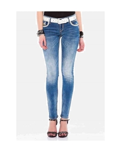 Джинсы, синий Cipo&baxx