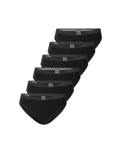 Трусы Rio упаковка 6 шт. современный хлопок 95/5, черный Schiesser