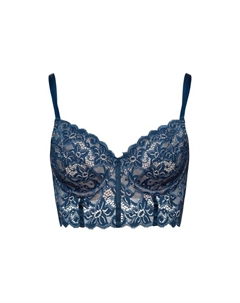 Бюстгальтер на косточках Marlene, синий Hanro
