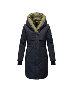 Короткое пальто снежный эльф, синий Navahoo