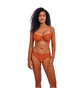 Верх бикини на косточках Arizona Wave с подкладкой, золотой Freya