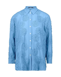 Рубашка блузка цветочная вышивка, цвет 8028 riviera Zero