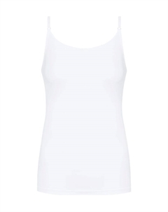 Мягкая майка из микрофибры с плоским швом, белый Mey